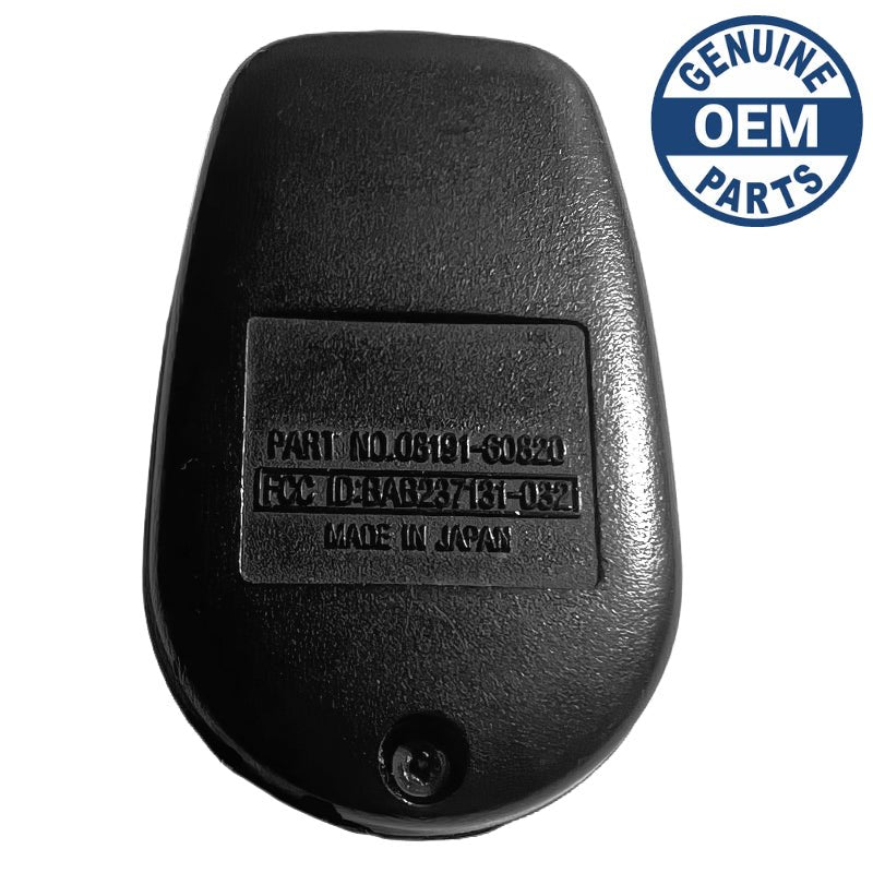 1996 Lexus LX450 Remote PN: 06191-60820 FCC: BAB237131-032 - Remotes And Keys
