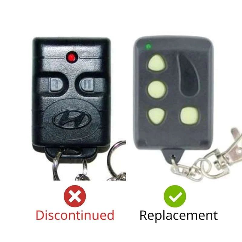 1998 Hyundai Accent Clif2 Button Remote - CZ57RRTX31 - Remotes And Keys