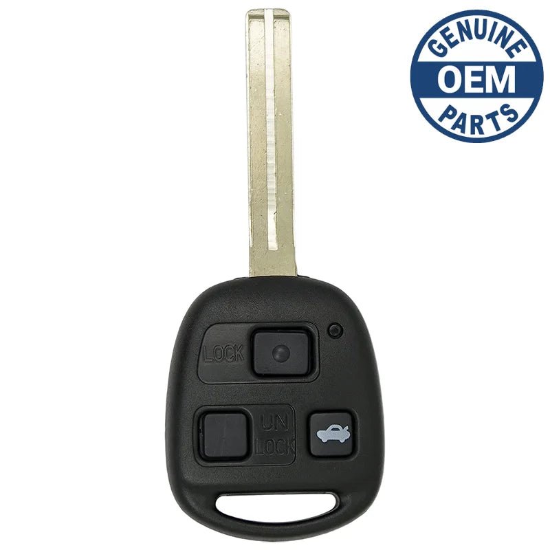 Lexus ES300 SC300 SC400 OEM Remote Head Key HYQ1512V - Remanufactured W/ Trunk Release