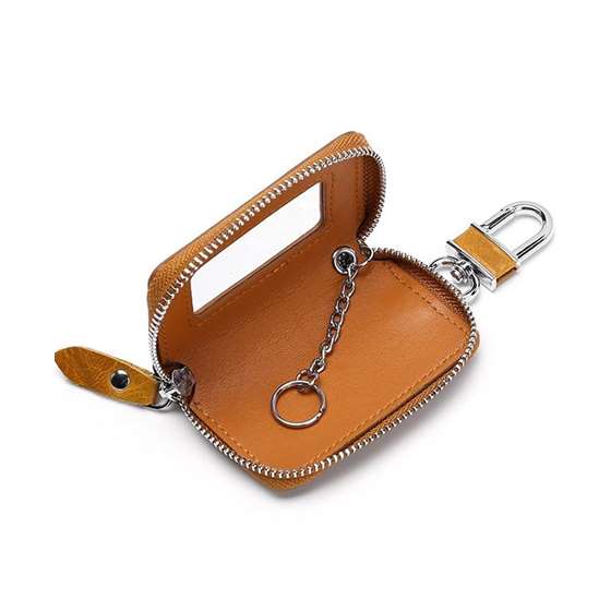 Leather Universal Key Fob Key Chain Case