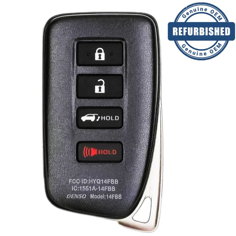 2019 Lexus LX570 Smart Key Fob PN: 89904-0E160, 89904-0E170, 89904-48C