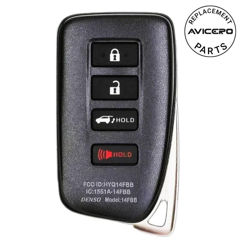 2020 Lexus LX570 Smart Key Remote PN: 89904-0E160, 89904-0E170, 89904-