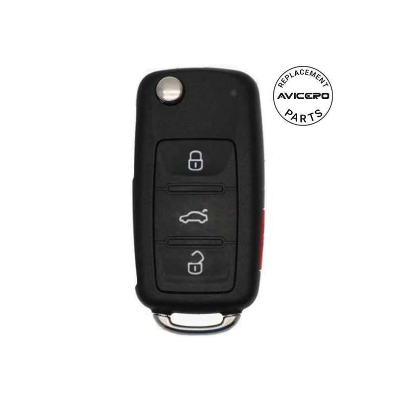 New Aftermarket Flipkey Remote PN: 1J0-959-753-F FCC: NBG 8137 T2