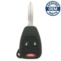 2007 Jeep Wrangler Remote Head Key 68001702AA