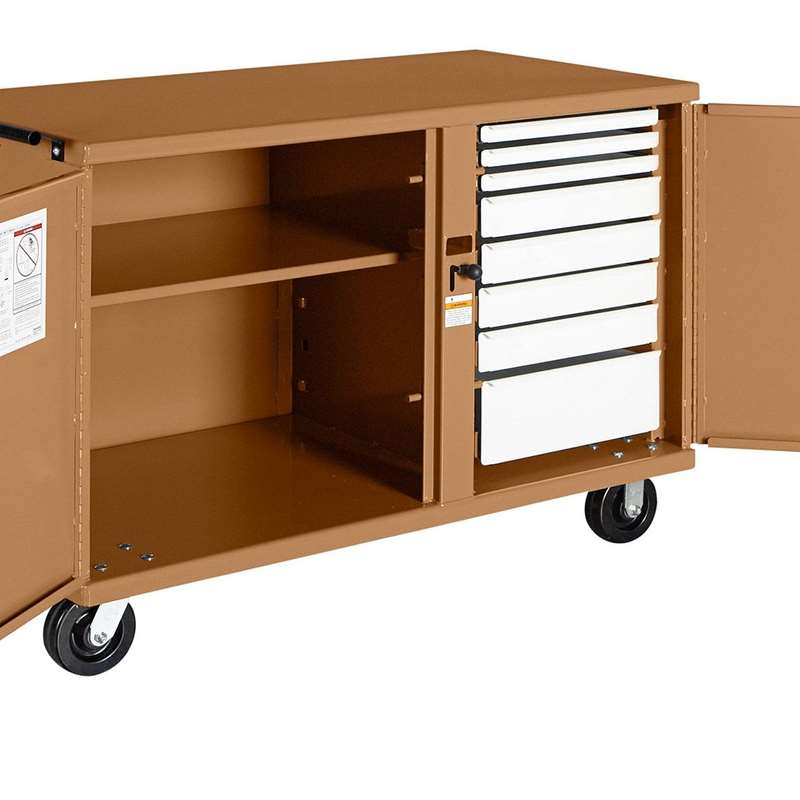 MODEL 59 STORAGEMASTER&#174; HEAVY-DUTY ROLLING BENCH,CAPACITY 2