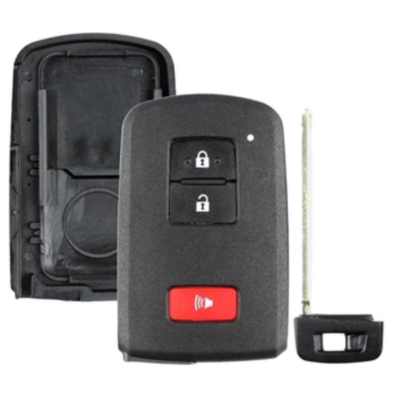 Toyota 3 Button Smart Key Replacement Case HYQ14FBA